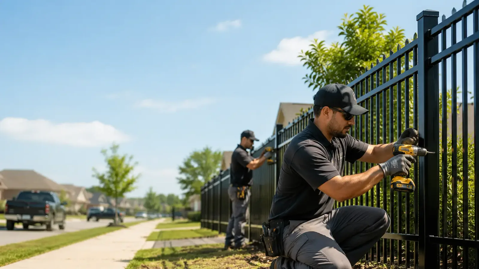 Metal Fence Installation in Vantage, WA
